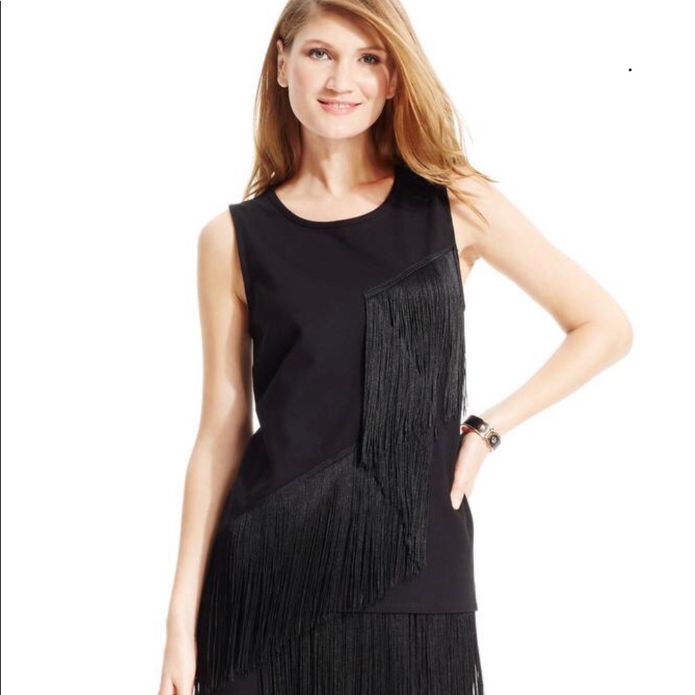 NWT Roberto Rodriguez Fringe Top